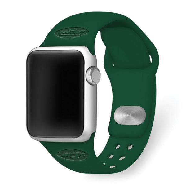 Gametime NY Jets Deboss Silicon Band fits Apple Watch (38/40mm Green)