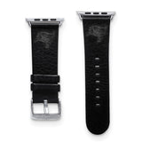 Gametime TB Buccaneers Leather Band fits Apple Watch (38/40mm S/M Black)