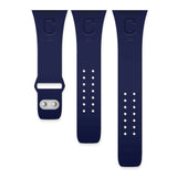 Gametime Cl. Indians Deboss Silicon Band fits Apple Watch (38/40mm Navy)