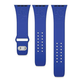 Gametime KC Royals Deboss Silicon Band fits Apple Watch (38/40mm Blue)