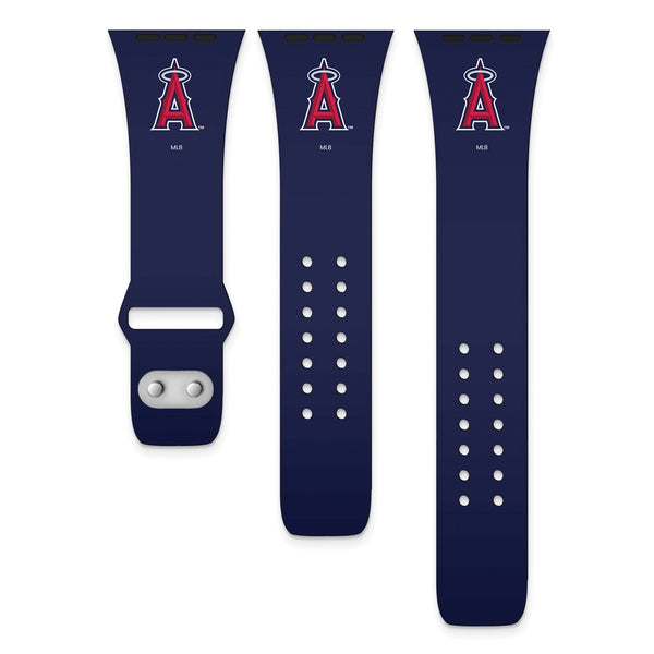 Gametime LA Angels Silicon Band fits Apple Watch (38/40mm Navy)