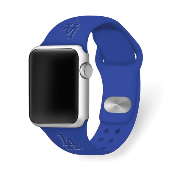 Gametime LA Dodgers Deboss Silicon Band fits Apple Watch (38/40 Blue)