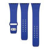 Gametime LA Dodgers Deboss Silicon Band fits Apple Watch (38/40 Blue)