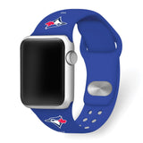Gametime Tor. Blue Jays Silicon Band fits Apple Watch (42/44mm Blue)