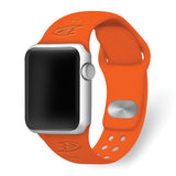 Gametime Ana. Ducks Deboss Silicon Band fits Apple Watch (38/40mm Orange)