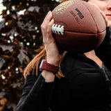 Gametime AZ Coyotes Deboss Silicon Band fits Apple Watch (38/40mm Maroon)