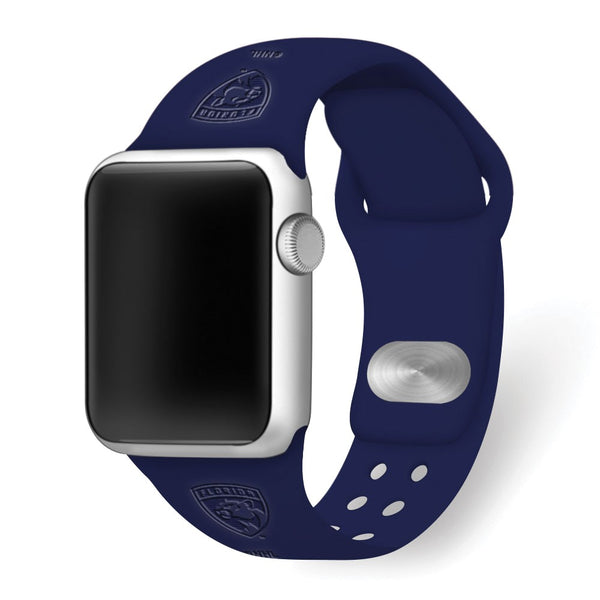 Gametime Fla. Panthers Deboss Silicon Band fits Apple Watch (38/40mm Navy)
