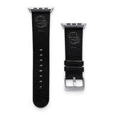 Gametime NY Islanders Leather Band fits Apple Watch (42/44mm S/M Black)