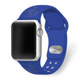 Gametime NY Islanders Deboss Silicon Band fits Apple Watch (42/44mm Blue)