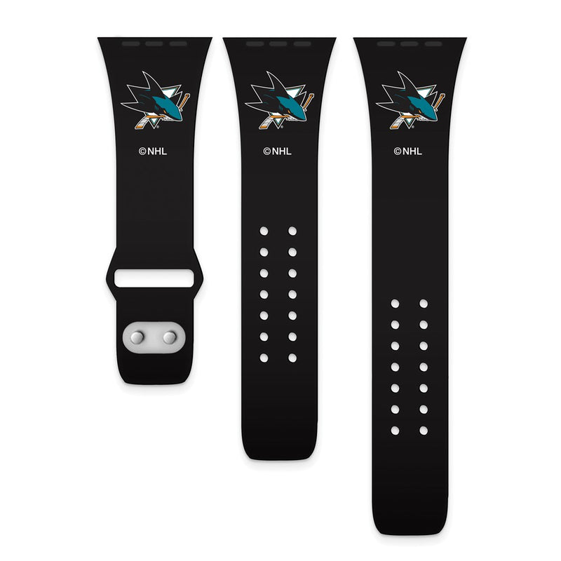 Gametime San Jose Sharks Silicon Band fits Apple Watch (42/44mm)