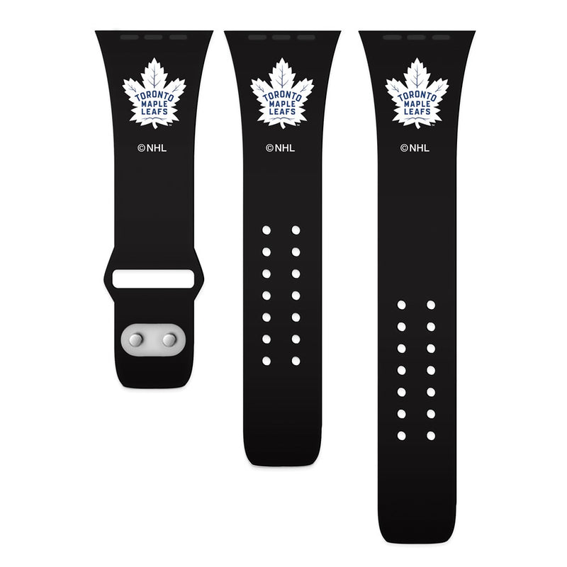 Gametime Tor. Maple Leafs Silicon Band fits Apple Watch (38/40mm)