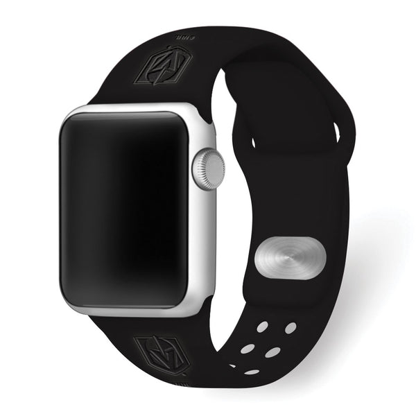 Gametime Vegas Gold Knights Deboss Silicon Band fits Apple Watch (38/40mm B