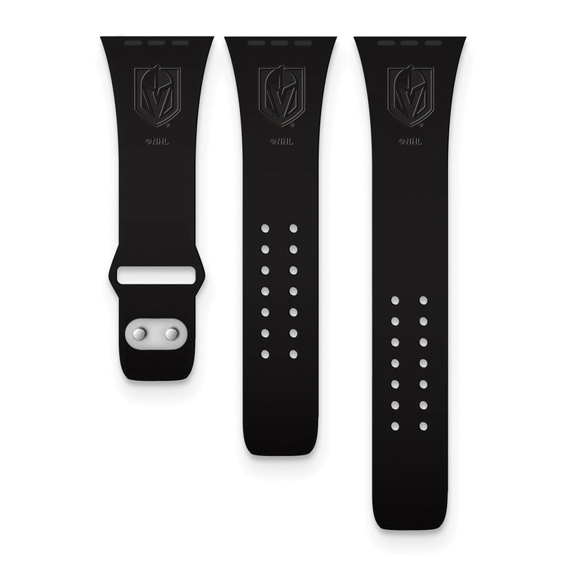 Gametime Vegas Gold Knights Deboss Silicon Band fits Apple Watch (42/44mm B