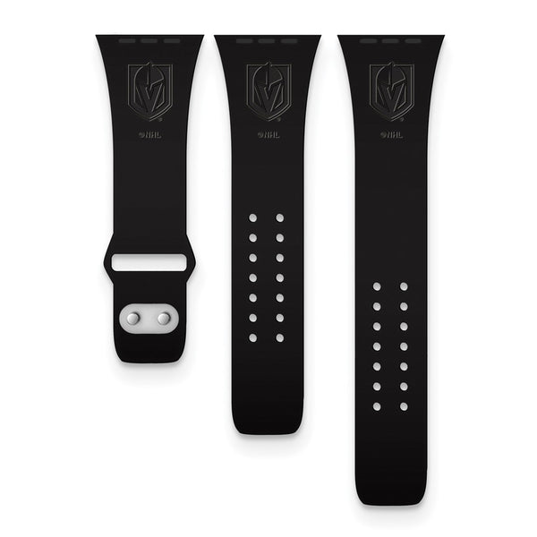 Gametime Vegas Gold Knights Deboss Silicon Band fits Apple Watch (38/40mm B