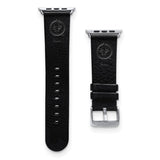 Gametime Winnipeg Jets Leather Band fits Apple Watch (42/44mm S/M Black)