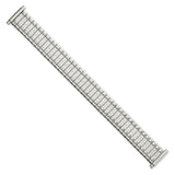 Gilden 15-20mm Satin and Polished Stainless Steel 6.25 inch Expansion Watch Band