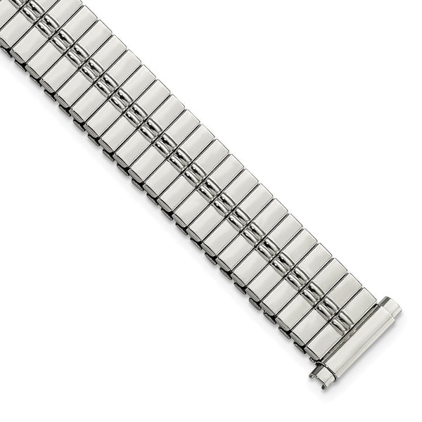 Gilden Ladies Ex-Long 11-15mm Stainless Steel Expansion Watch Band