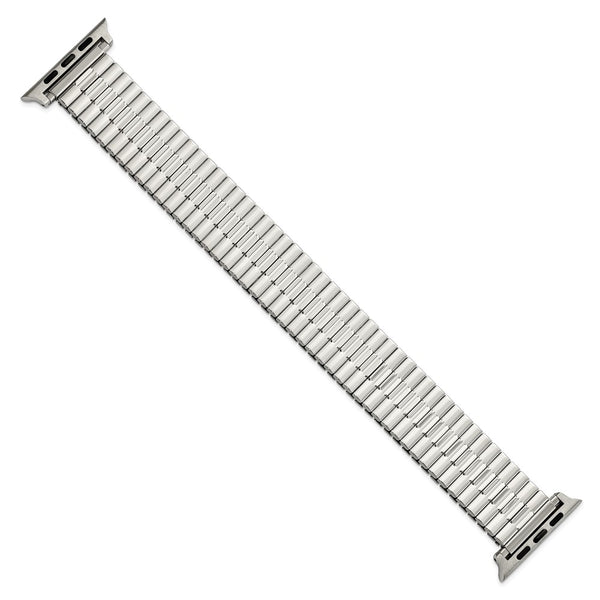 Gilden for Apple 42/44mm Mens Long Stainless Steel Expansion Watch Band