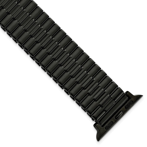 Gilden for Apple 38/40mm Mens Long Black Expansion Watch Band