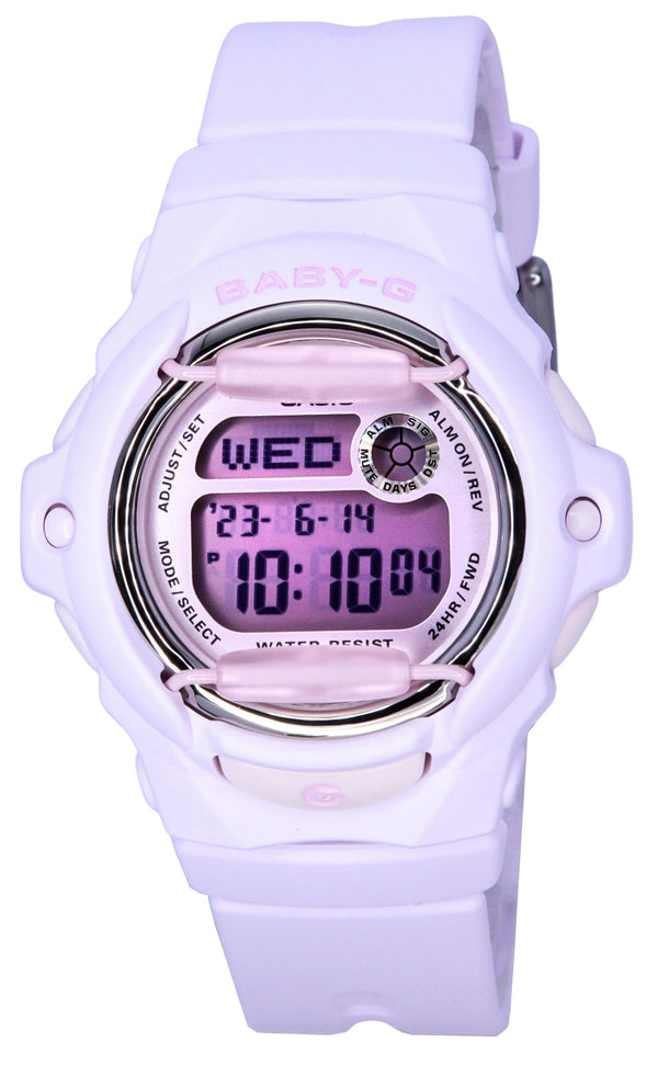 Casio Baby-G Digital Pink Resin Strap Quartz BG-169U-4B 200M Women's Watch