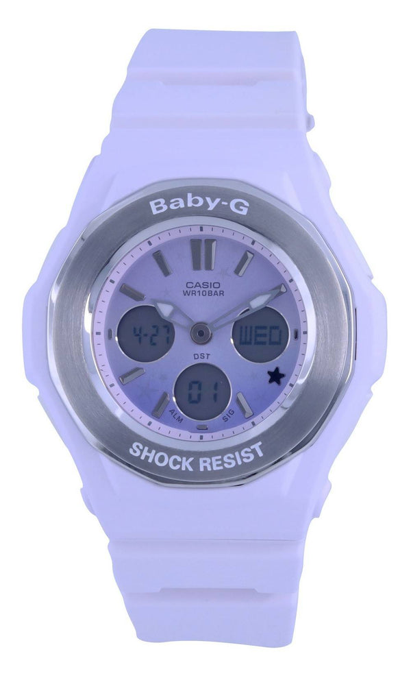 Casio Baby-G Analog Digital Resin Quartz BGA-100ST-4A BGA100ST-4 100M Women's Watch