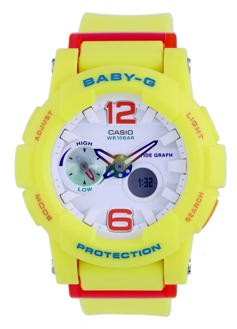 Casio Baby-G Thermometer Analog Digital Quartz BGA-180-9B BGA180-9B 100M Women's Watch