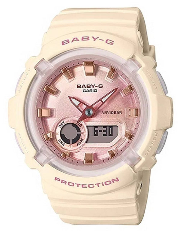 Casio Baby-G World Time Analog Digital BGA-280-4A2 BGA280-4 100M Women's Watch