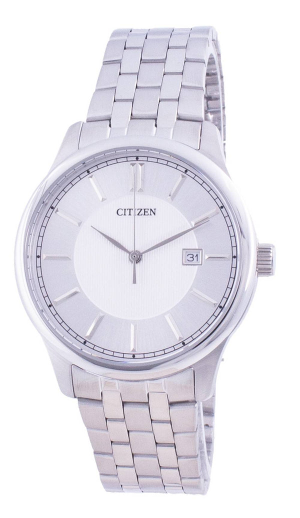 Citizen Silver Dial Stainless Steel Quartz BI1050-56A Men's Watch