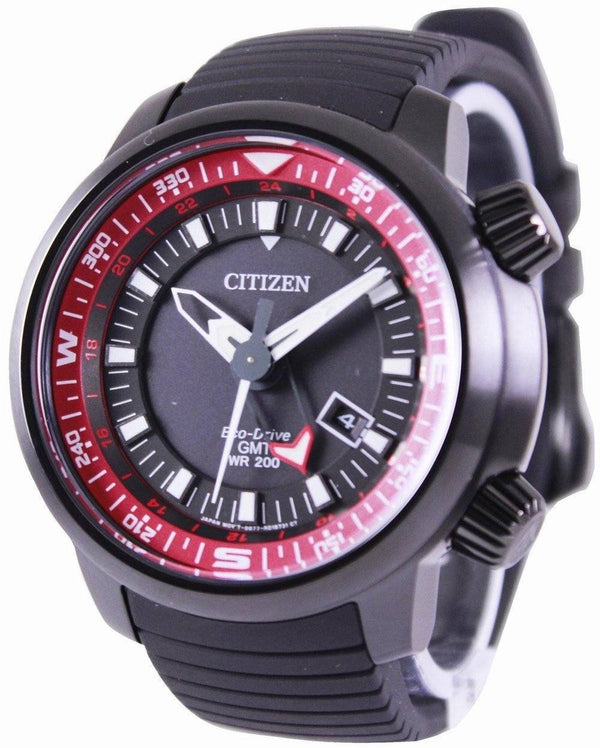 Citizen Eco-Drive GMT Diver's 200M BJ7085-09E Men's Watch