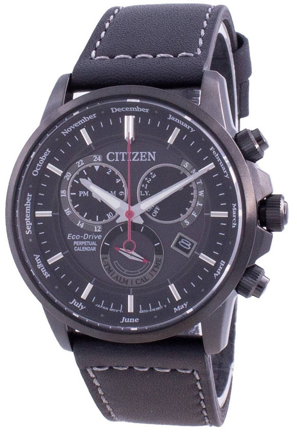 Citizen Perpetual Chronograph Eco-Drive BL8155-15E 100M Men's Watch