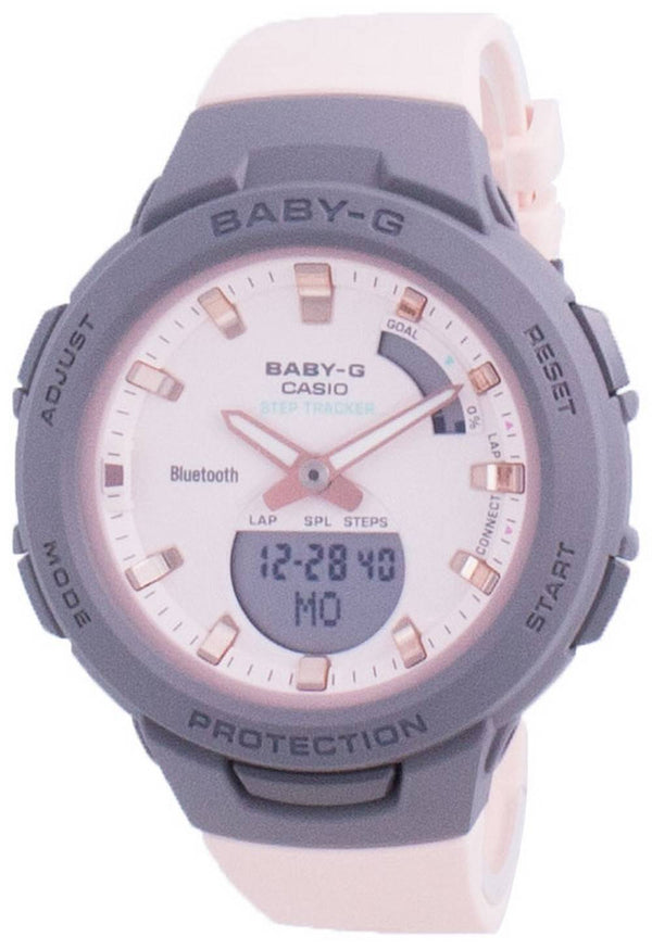Casio Baby-G G-Squad Analog Digital BSA-B100MC-4A BSAB100MC-4 100M Women's Watch