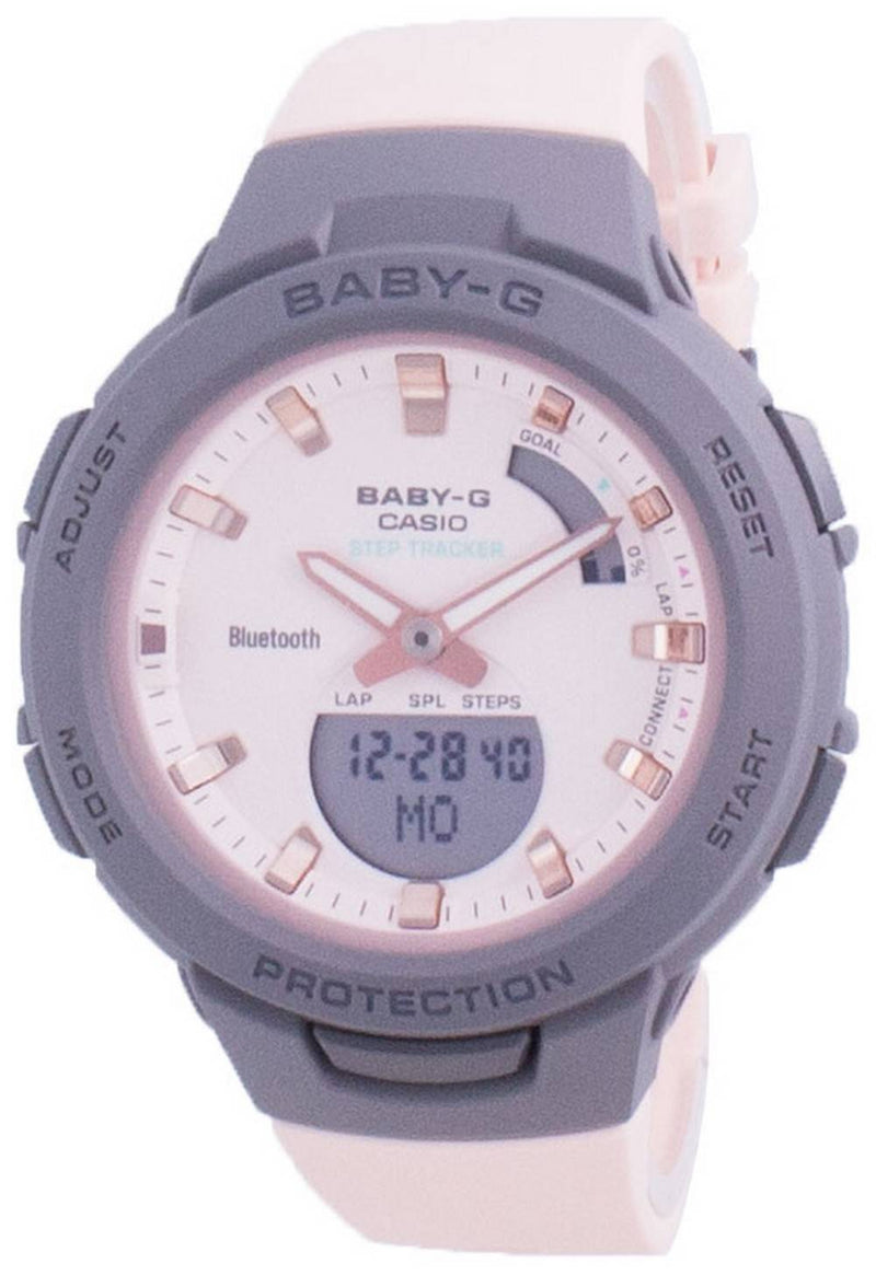 Casio Baby-G G-Squad Analog Digital BSA-B100MC-4A BSAB100MC-4 100M Women's Watch