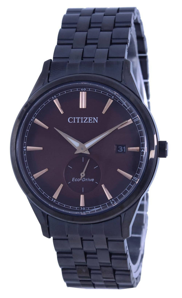 Citizen Brown Dial Stainless Steel Eco-Drive BV1115-82X Men's Watch