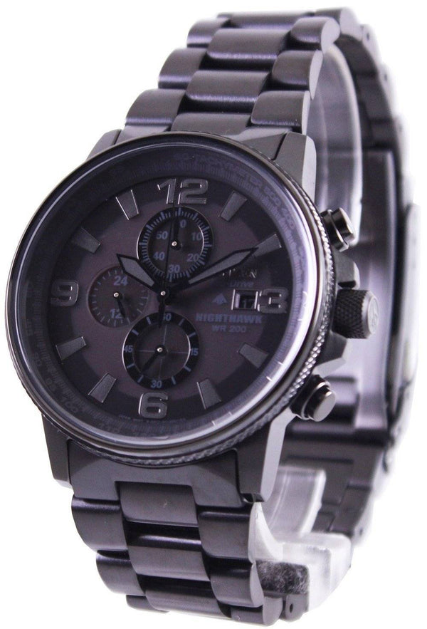 Citizen Eco-Drive Nighthawk Chronograph CA0295-58E Men's Watch