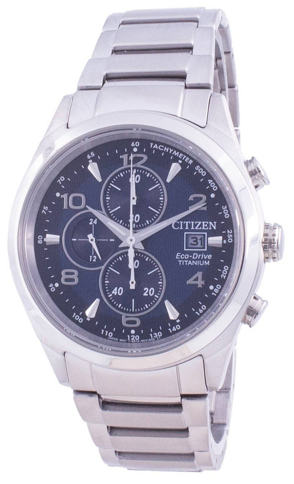 Citizen Eco-Drive Super Titanium Tachymeter CA0650-82L 100M Men's Watch