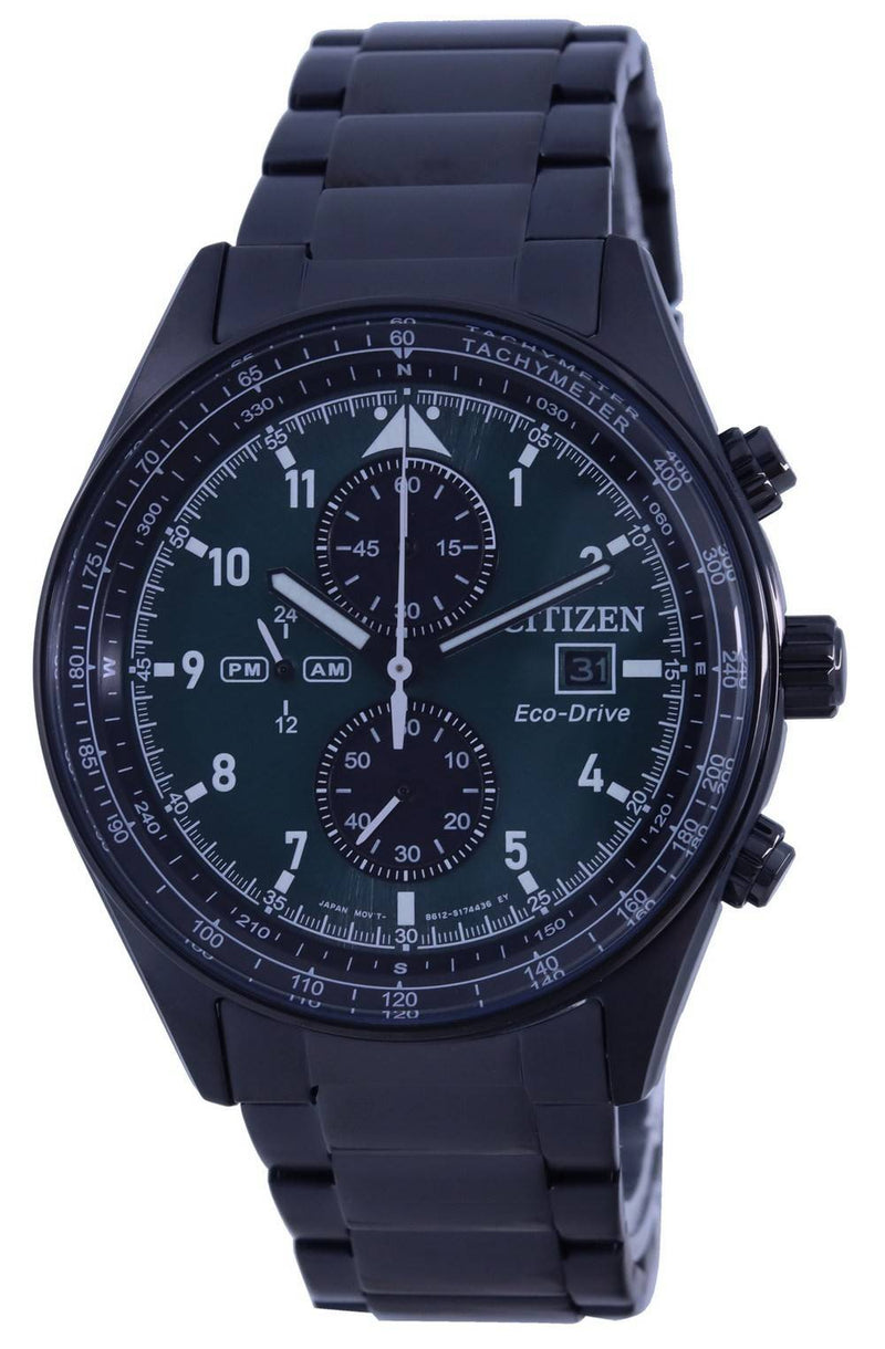 Citizen Chronograph Stainless Steel Eco-Drive CA0775-87X 100M Men's Watch
