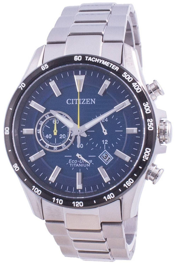 Citizen Eco-Drive Super Titanium Tachymeter CA4444-82L 100M Men's Watch