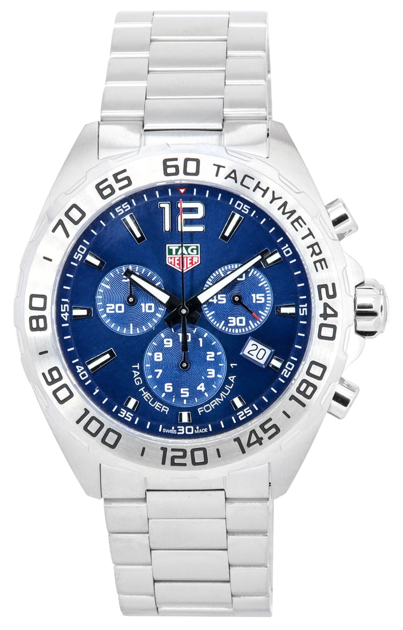 Tag Heuer Formula 1 Chronograph Sunray Blue Dial Quartz Diver's CAZ101K.BA0842 200M Men's Watch