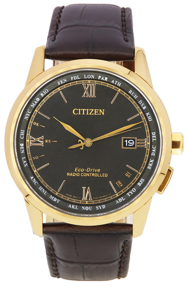 Citizen Eco-Drive Global Radio Controlled Grey Dial CB0158-10H 100M Men's Watch