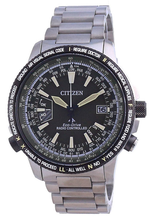 Citizen Promaster Radio Controlled Eco-Drive Titanium CB0206-86X 200M Diver's Men's Watch