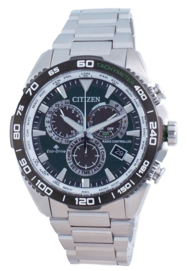 Citizen Promaster Radio Controlled Chronograph Diver's Eco-Drive CB5034-91W 200M Men's Watch