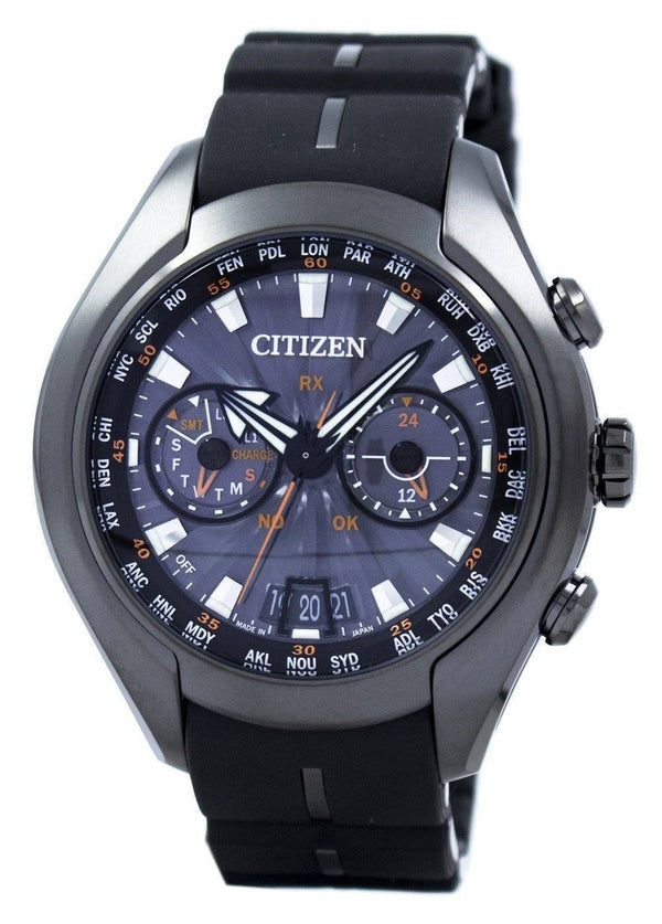 Citizen Promaster Satellite Wave Perpetual Calendar Japan Made CC1075-05E Men's Watch