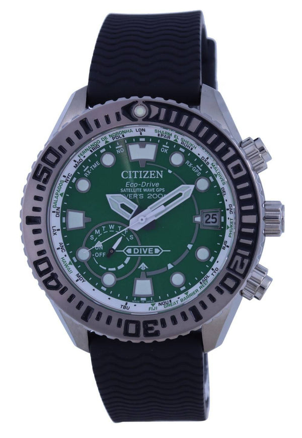 Citizen Promaster Marine Satellite Wave GPS Titanium Eco-Drive Diver's CC5001-00W 200M Men's Watch