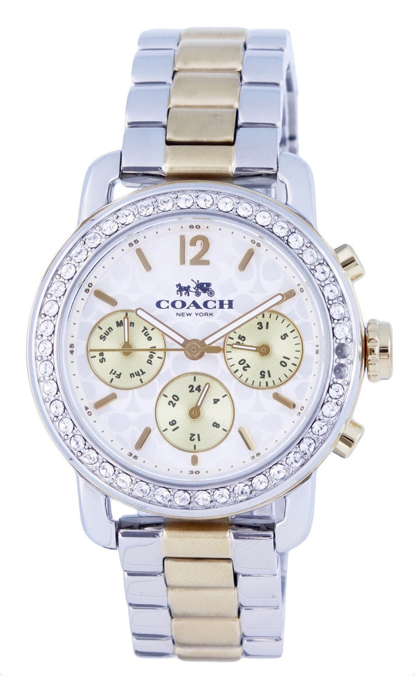 Coach Legacy Sport Crystal Accents Analog Quartz CO14502372.G Women's Watch