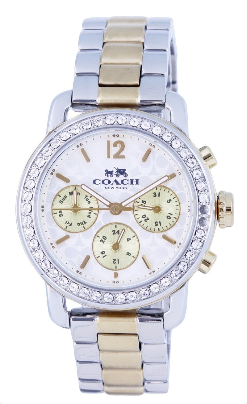 Coach Legacy Sport Crystal Accents Analog Quartz CO14502372.G Women's Watch