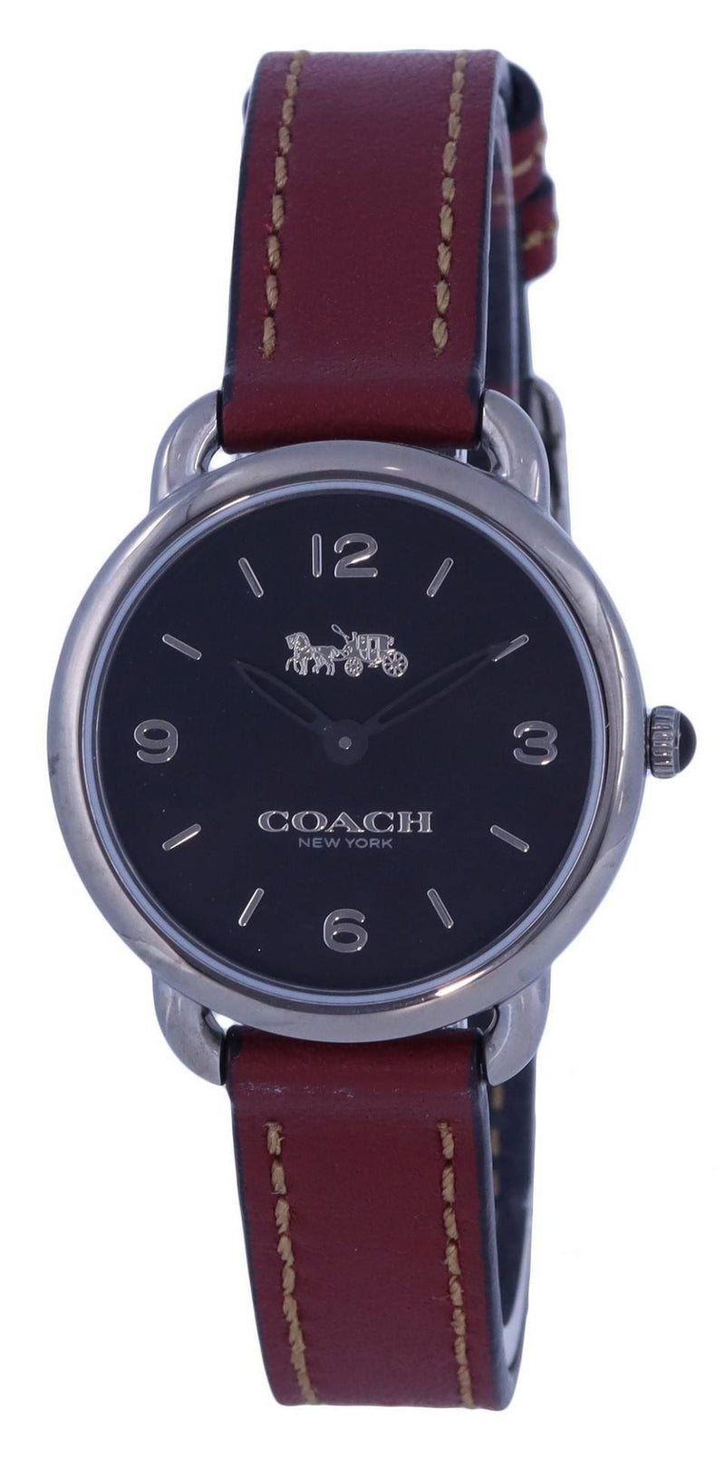 Coach Delancey Analog Leather Black Dial Quartz CO14502792 Women's Watch