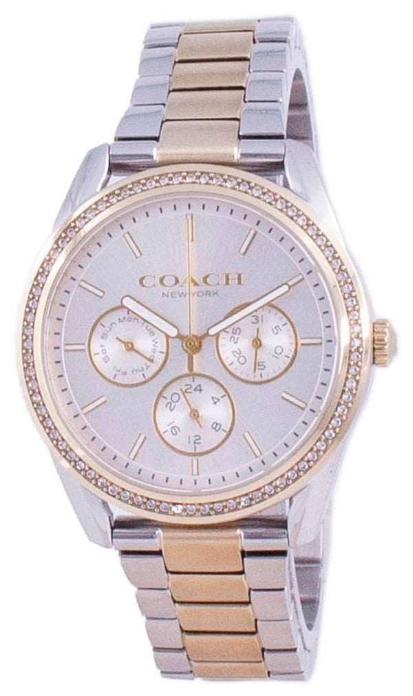 Coach Preston Two Tone Stainless Steel Quartz 14503268 Women's Watch