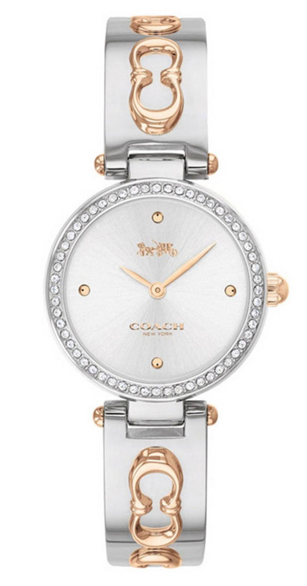 Coach Park Crystal Accents Silver Dial Quartz 14503286 Women's Watch