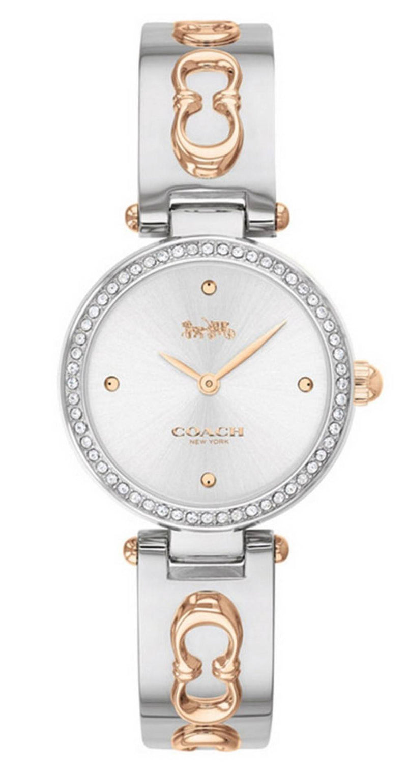 Coach Park Crystal Accents Silver Dial Quartz 14503286 Women's Watch