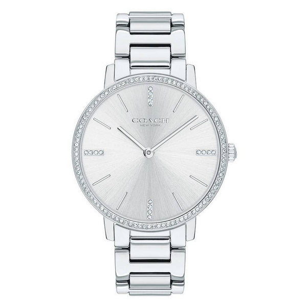 Coach Audrey Crystal Accents Stainless Steel Quartz 14503353 Women's Watch